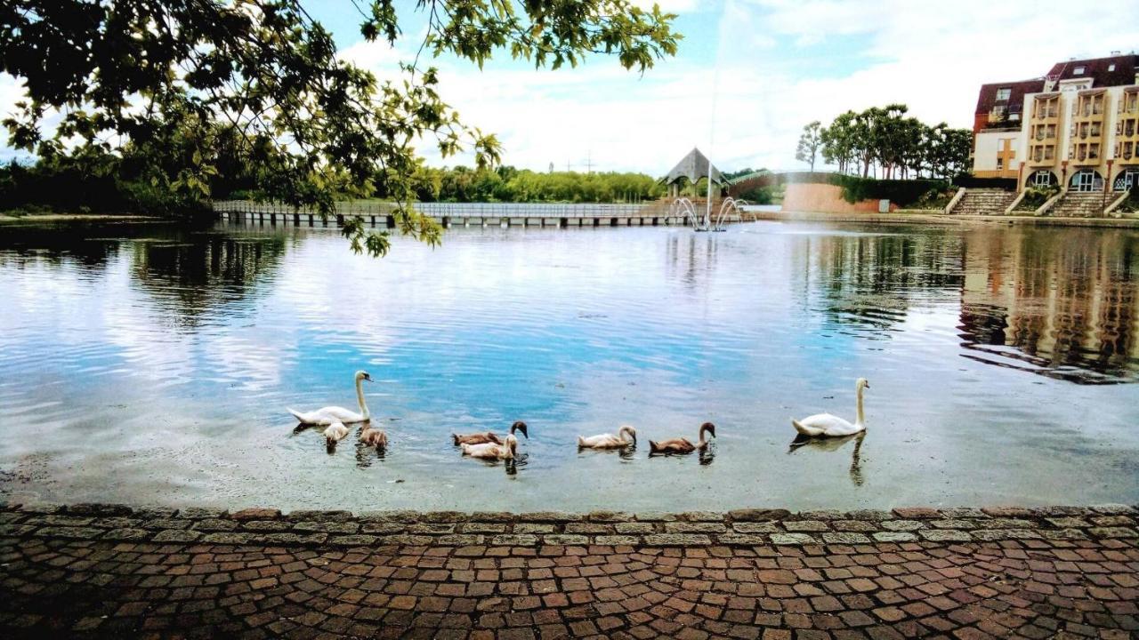 Vue Exceptionnelle Sur Le Lac Créteil Exterior foto