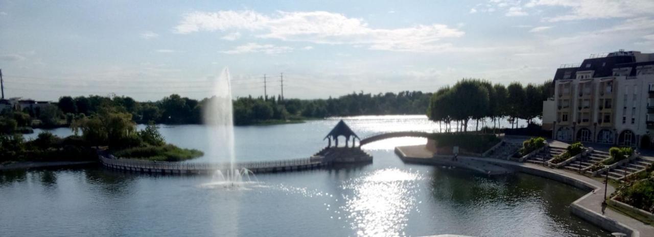 Vue Exceptionnelle Sur Le Lac Créteil Exterior foto