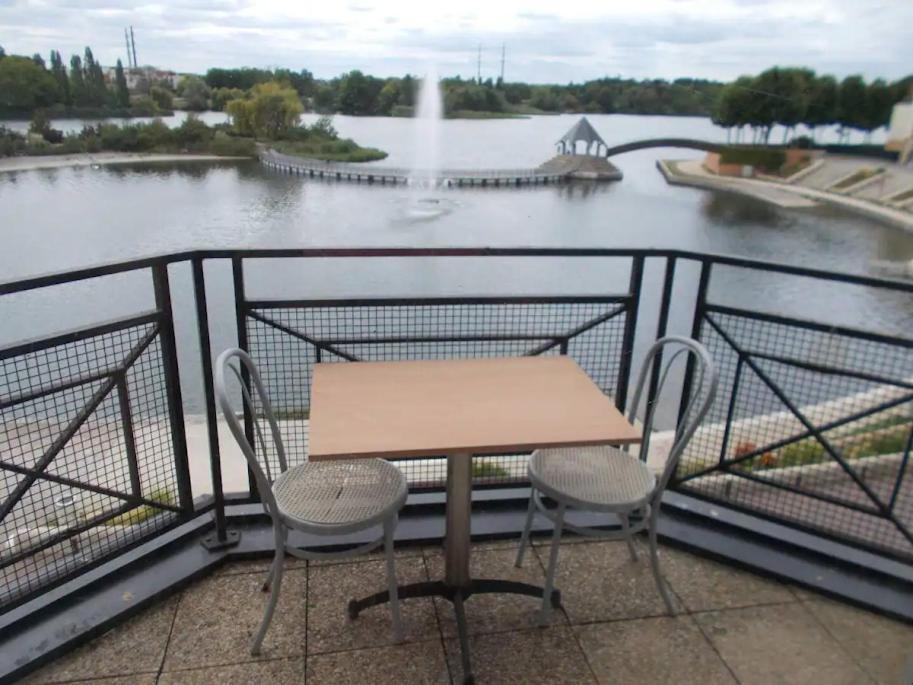 Vue Exceptionnelle Sur Le Lac Créteil Exterior foto